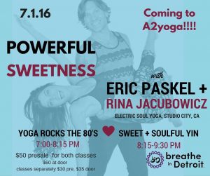 AA Yoga gig